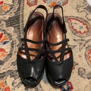 L’AmourDesPieds black strappy sandal Adelais leather black